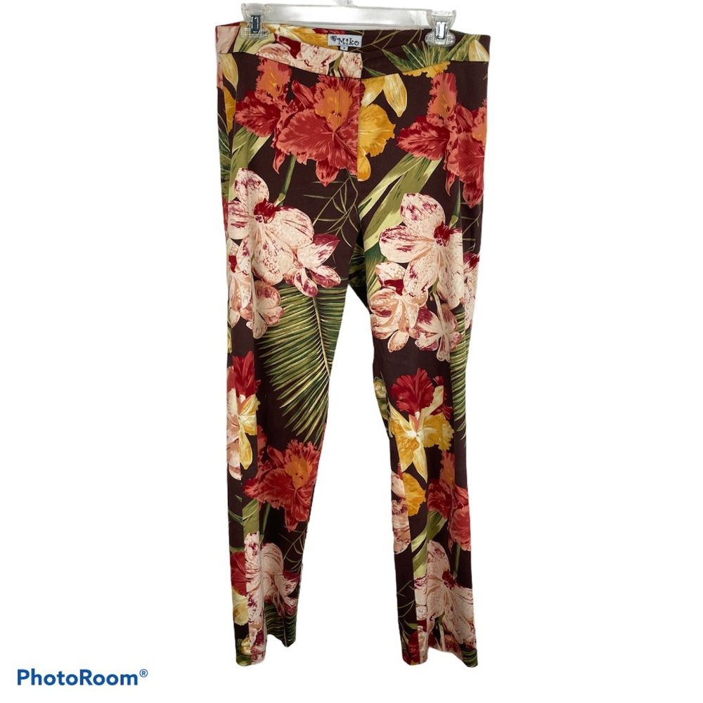 Miko Floral Print Pants 8